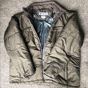 Men’s Columbia Sportswear Omni-heat puffer jacket